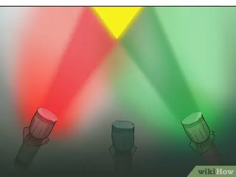 Смешайте свет, чтобы получить цвета. Шаг 6