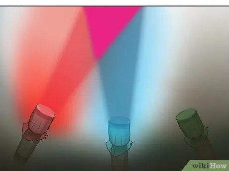 Смешайте свет, чтобы получить цвета. Шаг 7