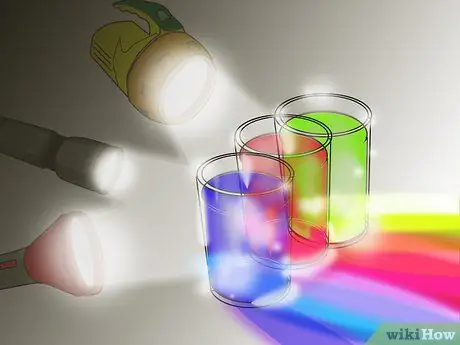 Смешайте свет, чтобы создать цвета. Шаг 9