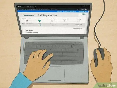 Зарегистрируйтесь на предметные тесты SAT Шаг 12