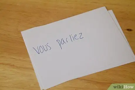 Выучите глаголы прошедшего времени на французском языке. Шаг 6, пункт 5