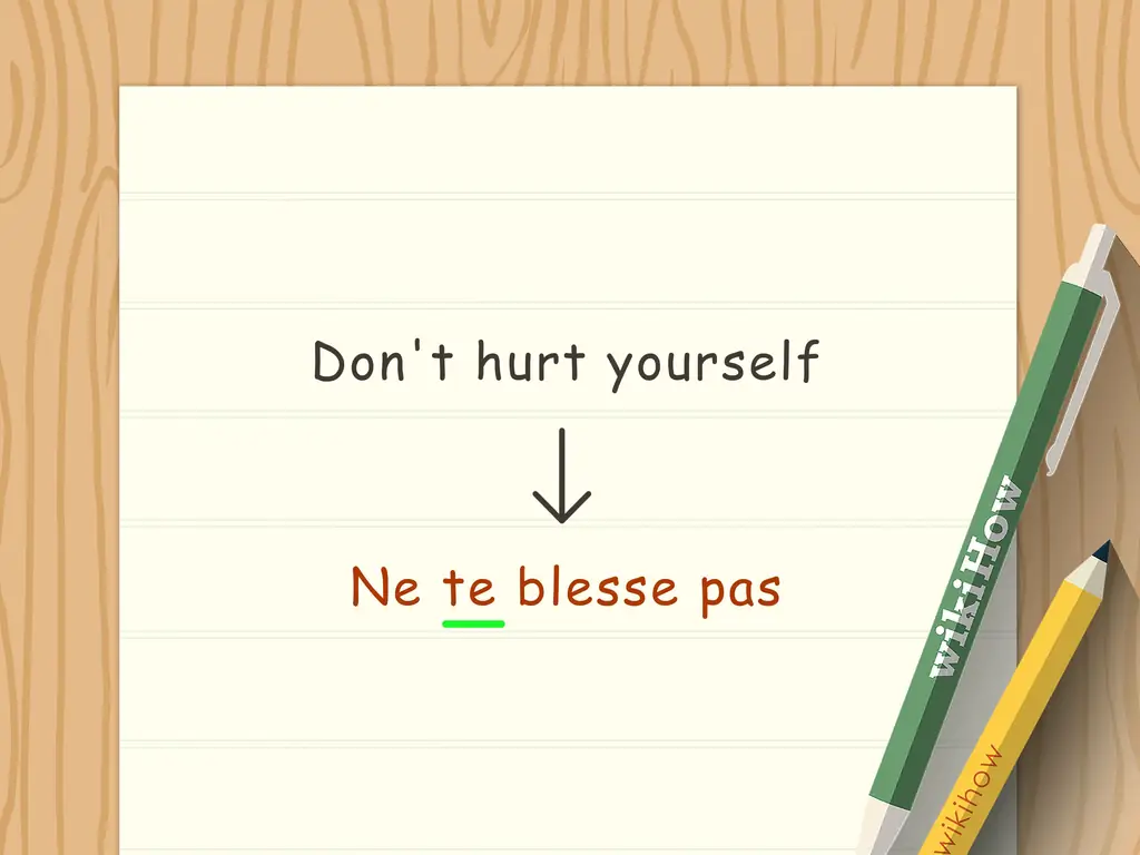 Как использовать императив во французском языке: 7 шагов (с иллюстрациями)