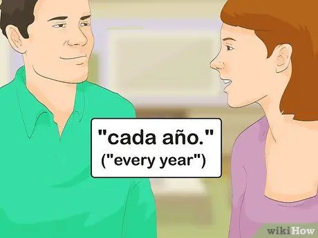 Скажите год по-испански, шаг 2