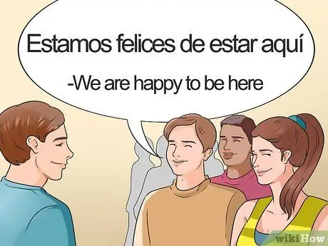 Скажи «Счастливы» по-испански, шаг 5