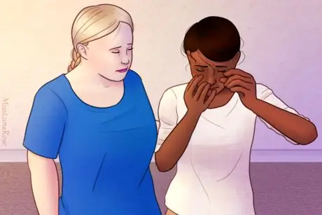 Девушка с синдромом Дауна Консоли Crying Girl 2