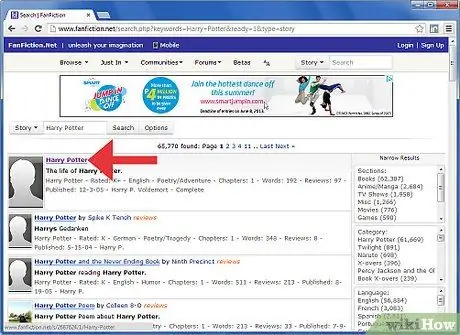 Читать истории на FanFiction. Net Шаг 4