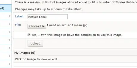 Загрузите изображение на Fanfiction.net step 9
