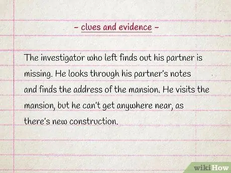 Создайте мистический роман Шаг 10