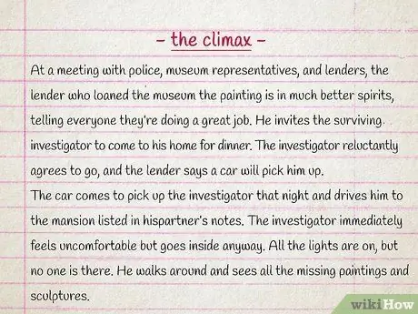 Создайте мистический роман Шаг 11