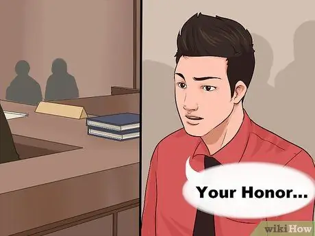 Поведение в суде Шаг 11