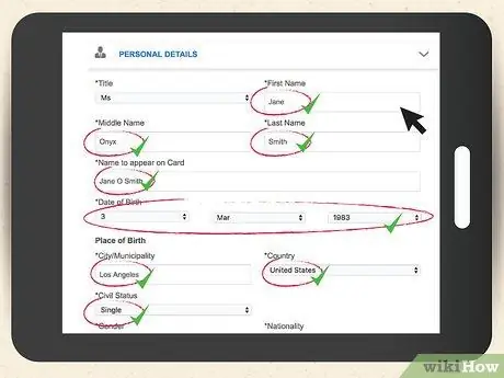 Подать заявку на получение необеспеченной кредитной карты Шаг 4