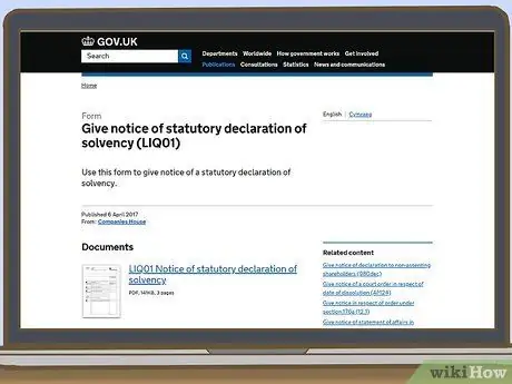 Закрытие компании с ограниченной ответственностью Шаг 7