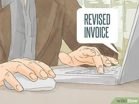 Повторно выставить счет-фактуру Шаг 2