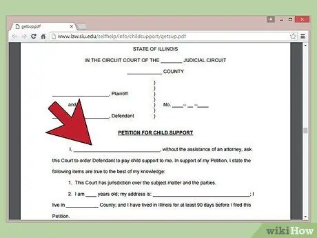 Рассчитать алименты в штате Иллинойс Шаг 16