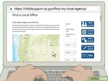 Заявление на получение алиментов в Калифорнии Шаг 9