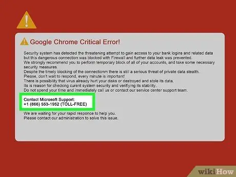 Избегайте мошенничества со службой технической поддержки Шаг 4