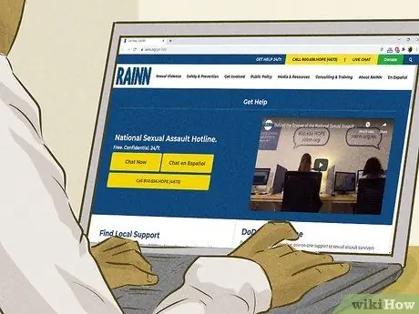 Найдите поддержку после сексуального насилия Шаг 3