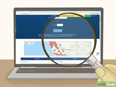 Найдите поддержку после сексуального насилия Шаг 4