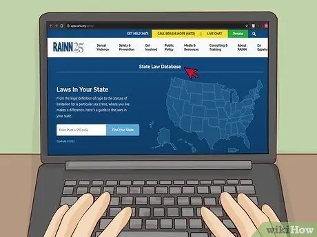 Сообщить о сексуальном насилии в США Шаг 7