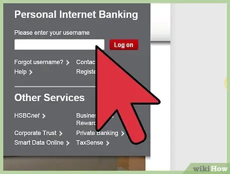 Оплатите счет карты HSBC онлайн Шаг 3