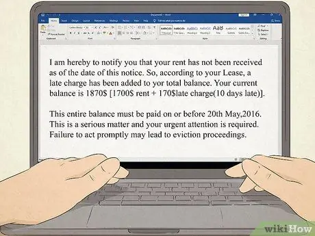 Судятся с арендаторами за неоплаченную арендную плату, шаг 3