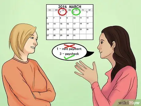 Получите льготный период для арендной платы Шаг 2