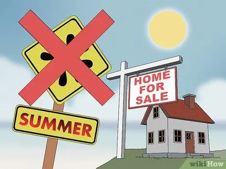 Выберите лучшее время года для продажи дома Шаг 3