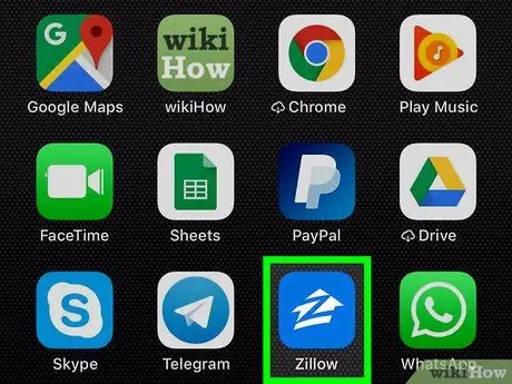 Рекламируйте дом на Zillow на iPhone или iPad Шаг 1