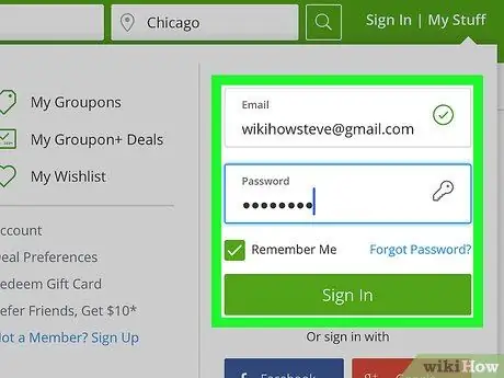 Удаление учетной записи Groupon на iPhone или iPad Шаг 3