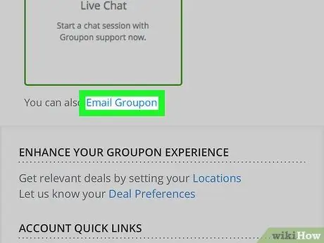 Удаление учетной записи Groupon на iPhone или iPad Шаг 8
