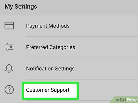 Удаление учетной записи Groupon на Android Шаг 10