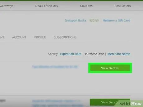 Отслеживание заказа на Groupon на Android Шаг 4