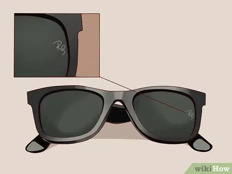 Определите, являются ли солнцезащитные очки Ray Ban подделкой Шаг 6