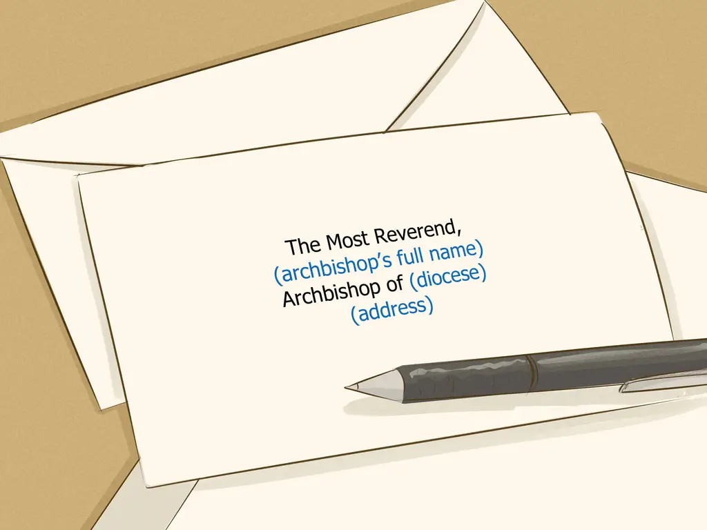 Как обратиться к архиепископу: 8 шагов (с иллюстрациями)