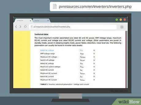 Выберите солнечный инвертор Шаг 3
