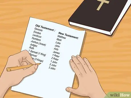 Изучите книги Библии Шаг 1