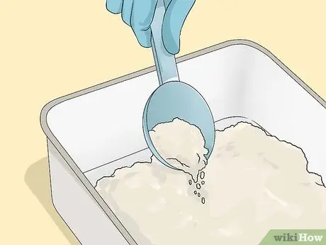 Очистите туалетный лоток Шаг 11