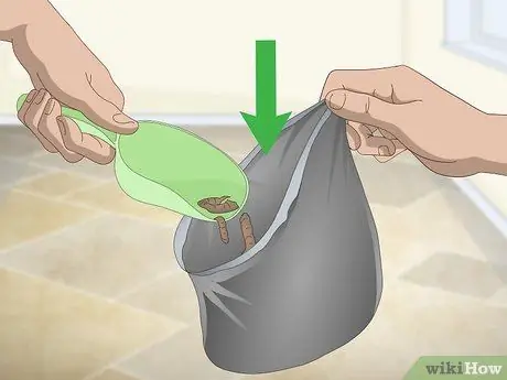 Утилизация кошачьего туалета Шаг 2