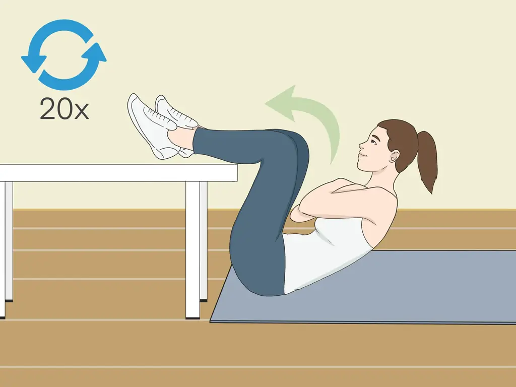 Как получить пресс (для девочек) (с иллюстрациями)