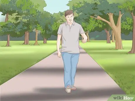 Начать ходьбу для шага упражнения 1