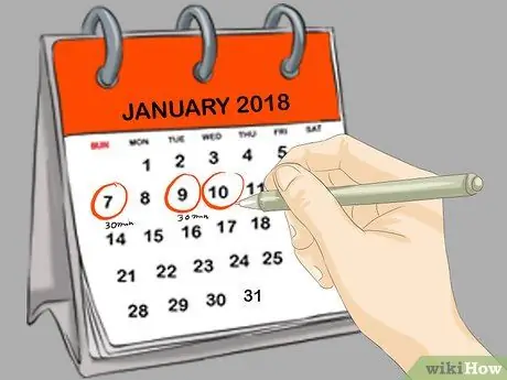 Начать ходьбу для шага 3 упражнения