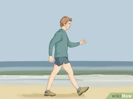 Начать ходьбу для шага 4 упражнения