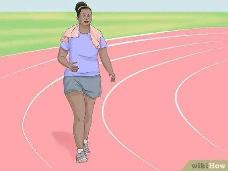 Начать ходьбу для шага 6 упражнения