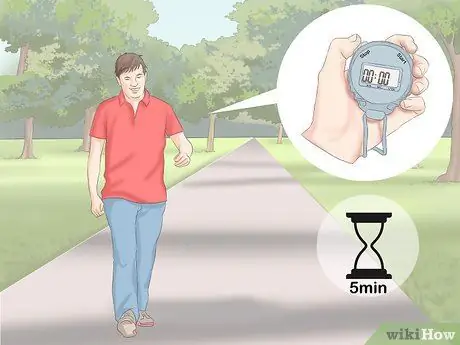 Начать ходьбу к шагу 7 упражнения