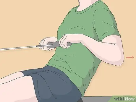 Гребля на гребном тренажере Шаг 10