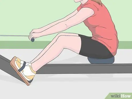 Гребля на гребном тренажере Шаг 6