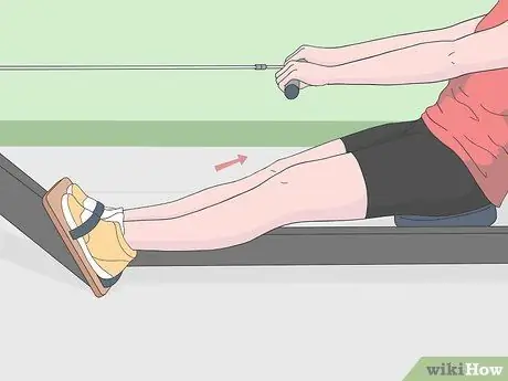 Гребля на гребном тренажере Шаг 7