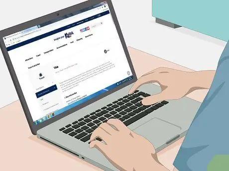 Подать заявку на получение корейской туристической визы Шаг 1