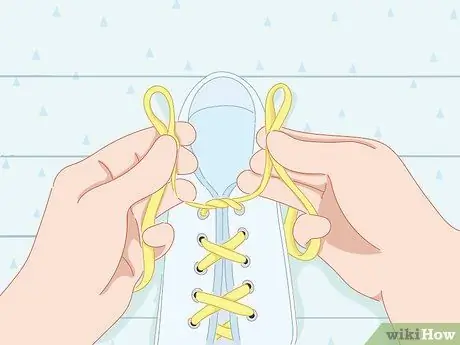 Научите детей завязывать обувь, шаг 14