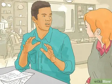 Установите границы с людьми, шаг 1